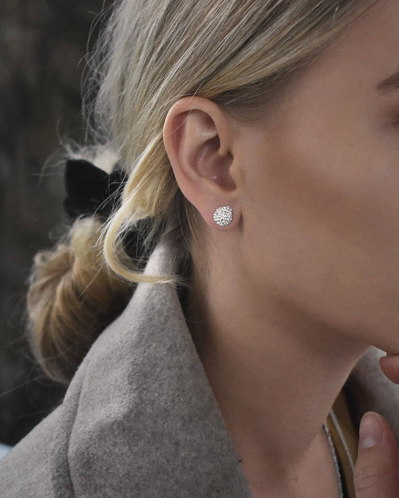 Stardust örhänge silver