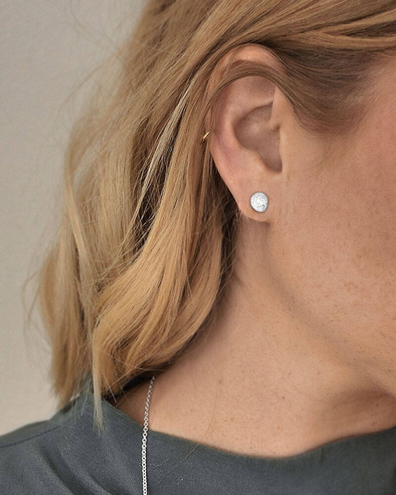 Stardust shine drop örhänge silver