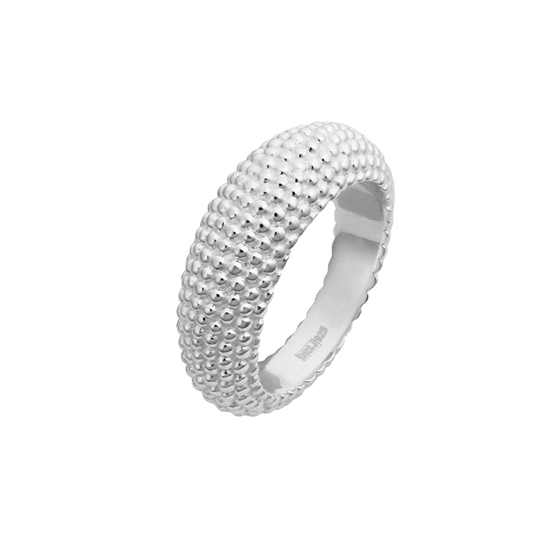 Stardust grande ring Silver