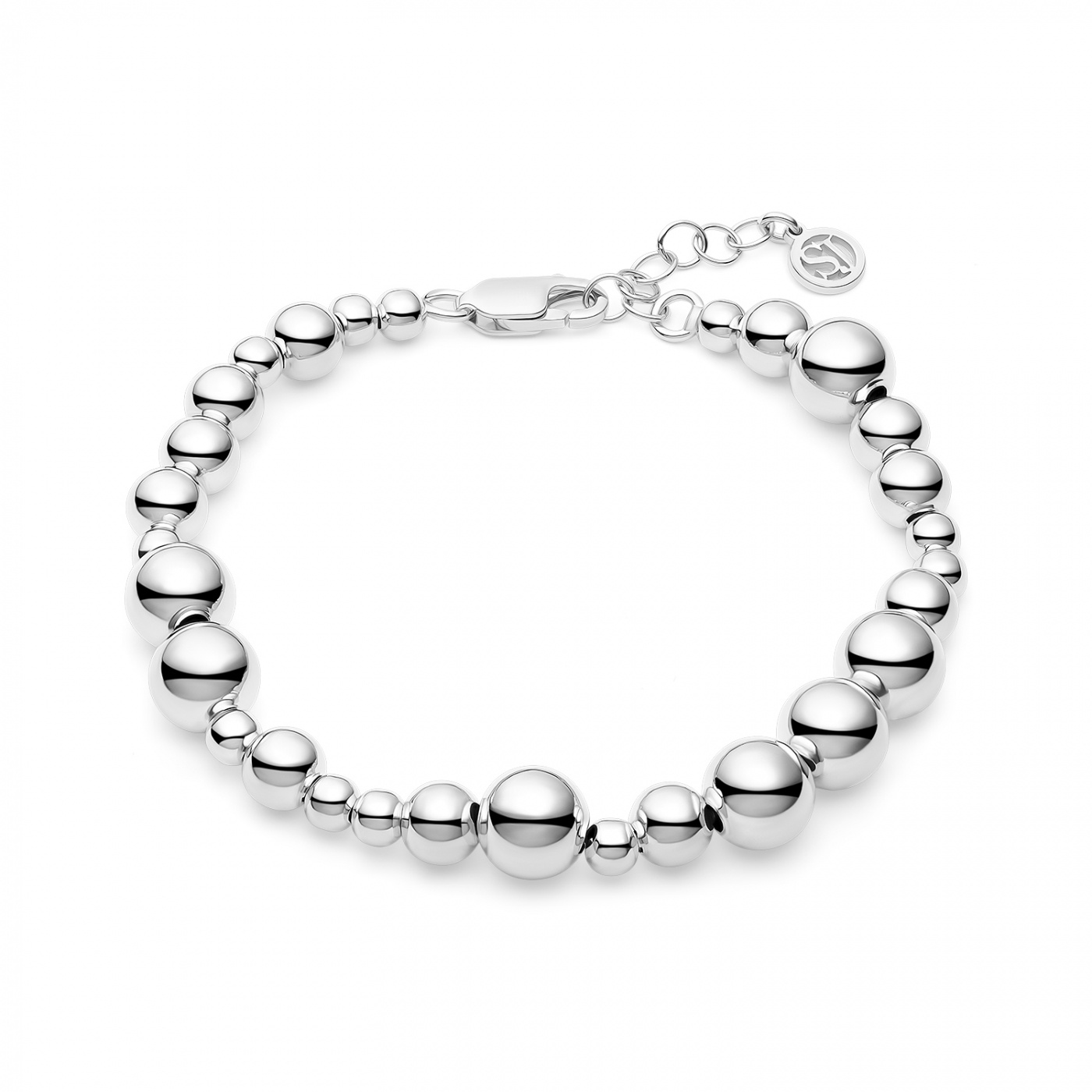 BORMIO GRANDE Armband Silver
