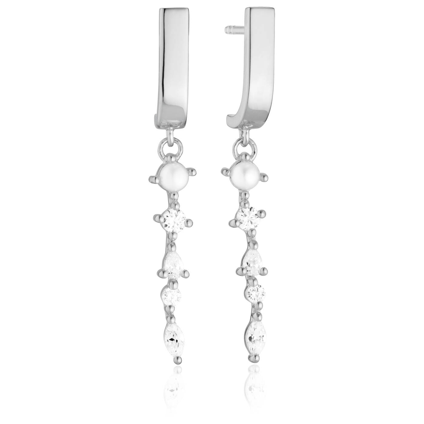 ADRIA PENDOLO Örhänge Silver