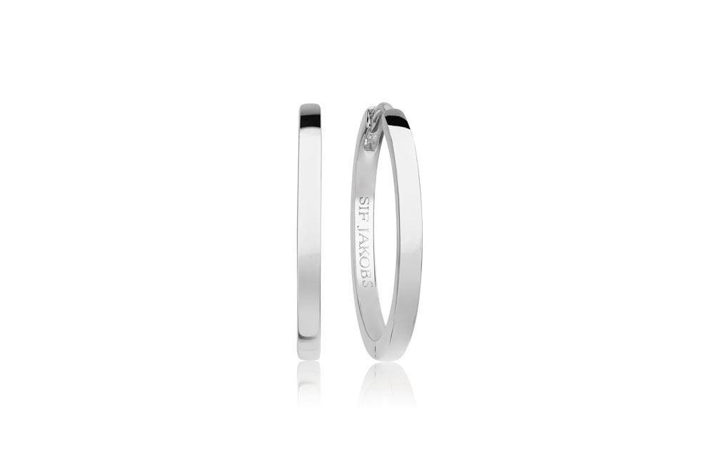 ELLERA PIANURA X-GRANDE örhänge (silver)