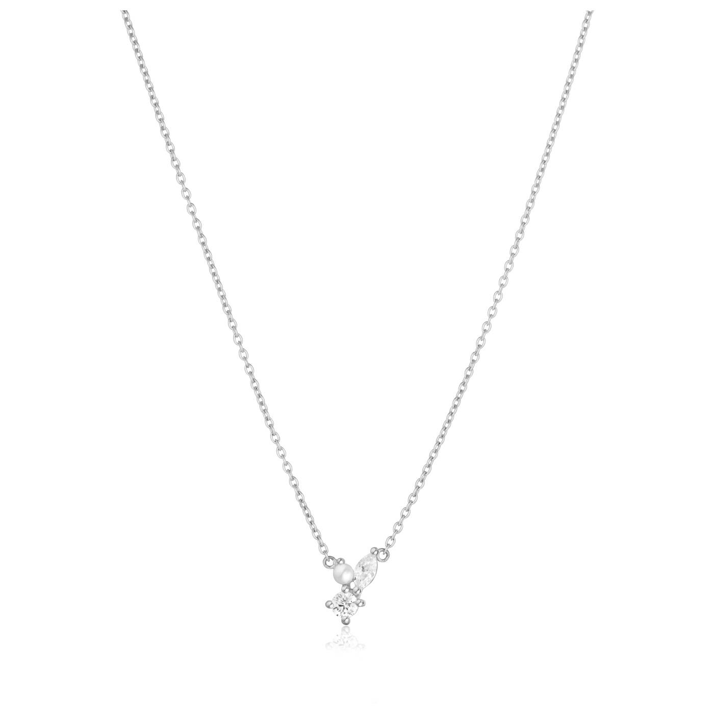 ADRIA TRE PICCOLO Halsband Silver