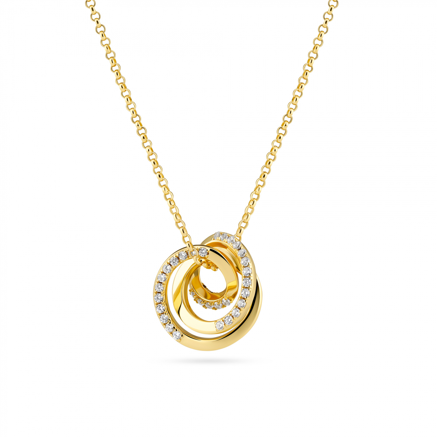 SPIRALE PICCOLO Halsband Guld