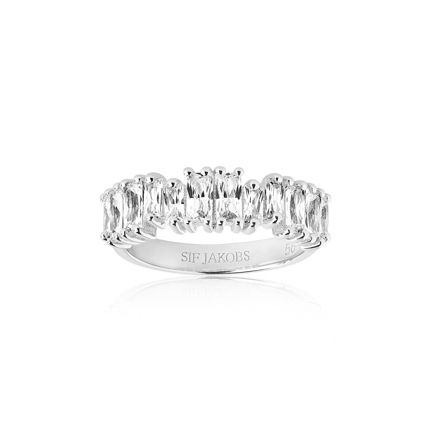 ANTELLA PICCOLO ring vita Zirkoner (silver)
