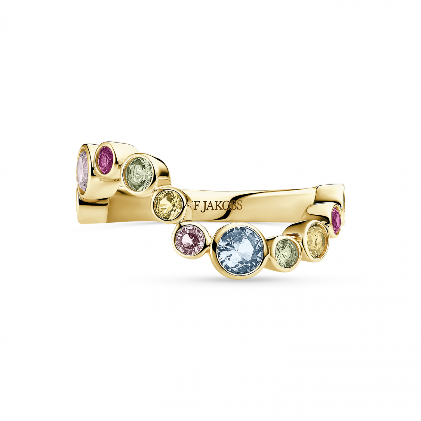 Sardinien Wave Ring Guld