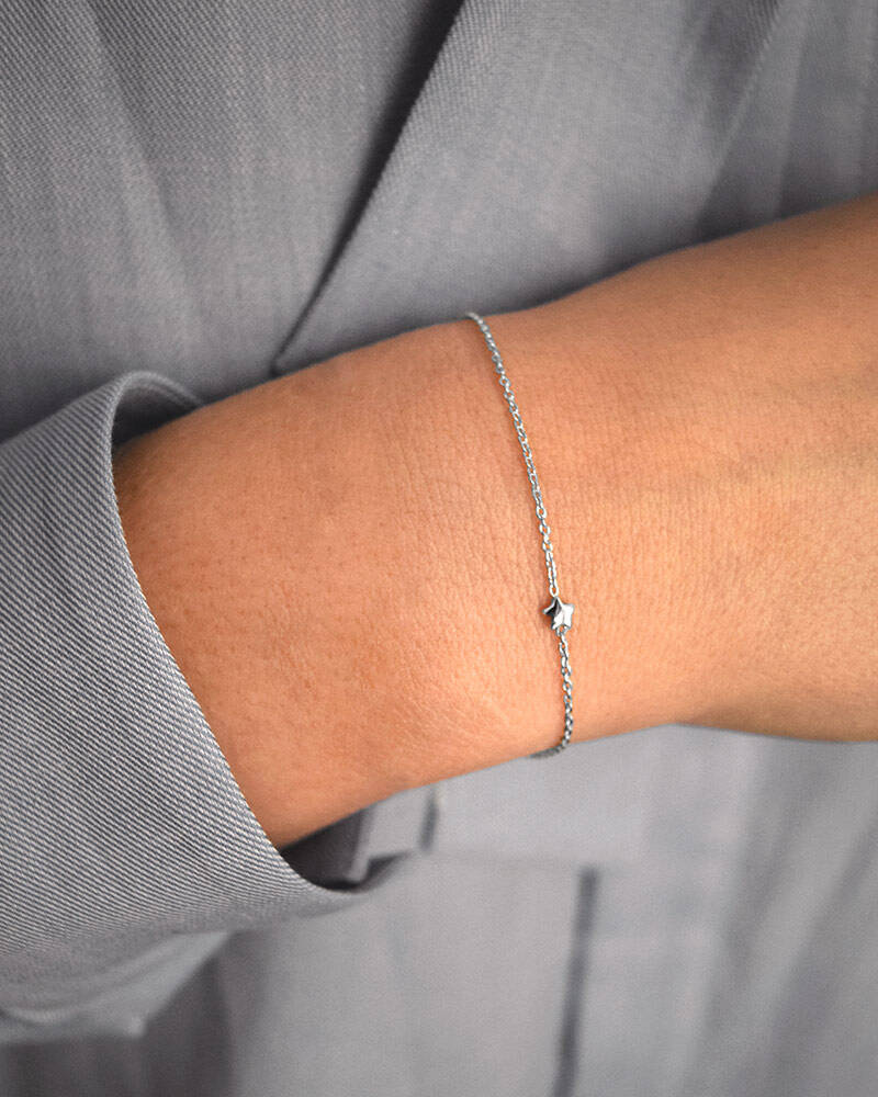 Stella Nova drop armband silver