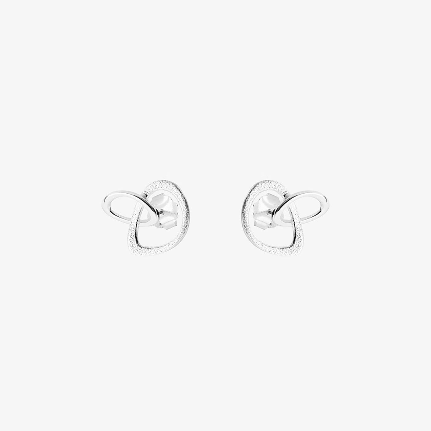 Together medium örhänge silver