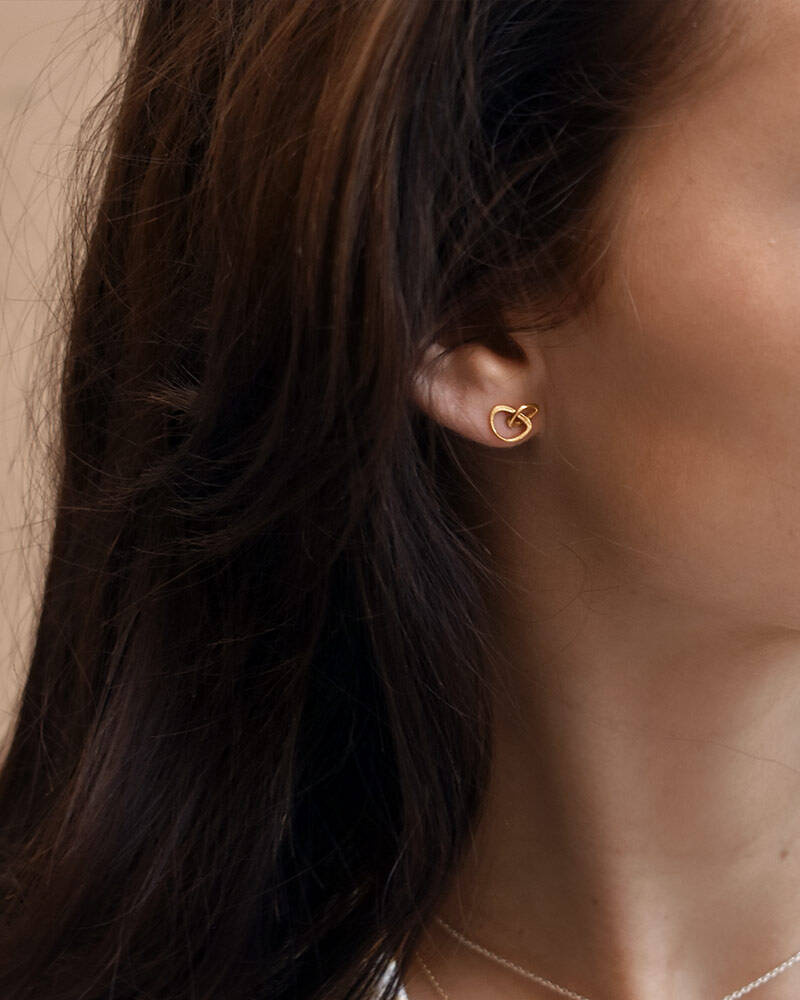 Together drop örhänge guld