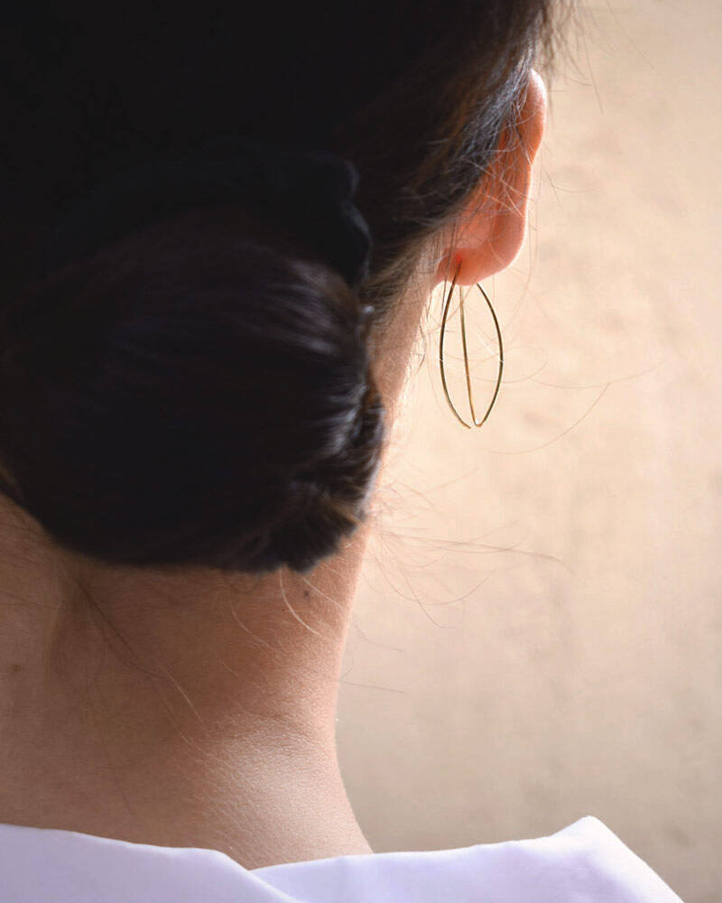 Together small örhänge guld