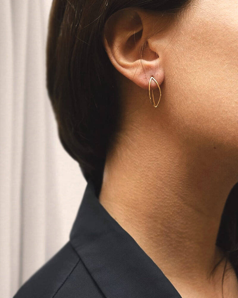 Together mini örhänge guld