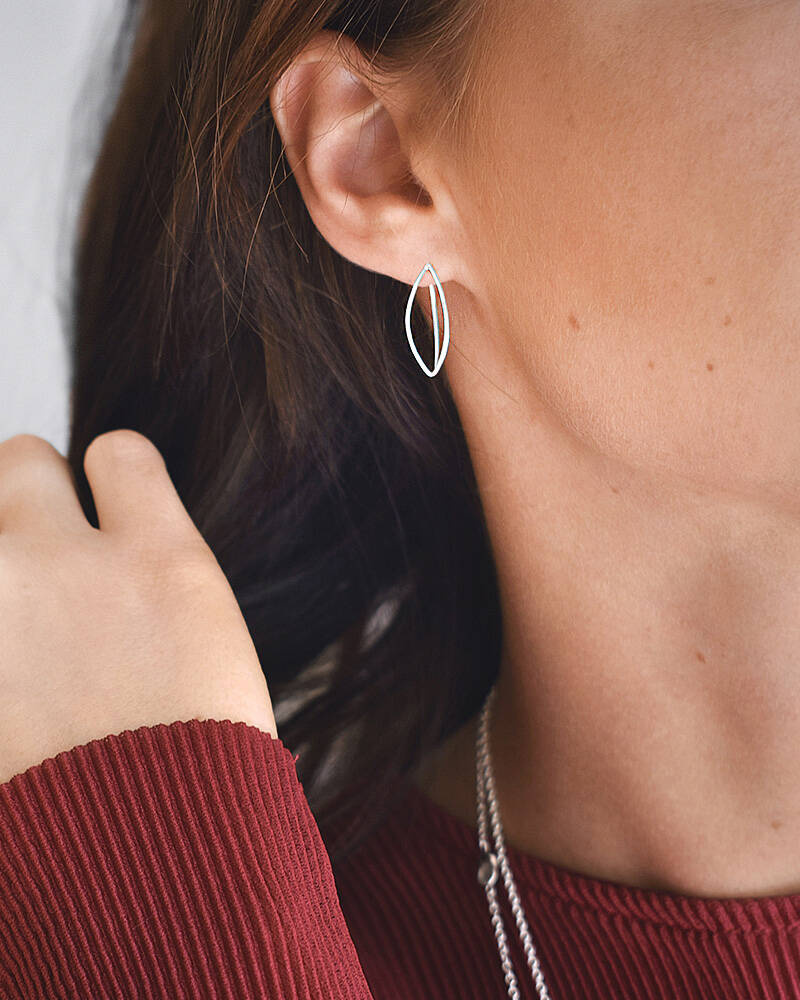 Together mini örhänge silver