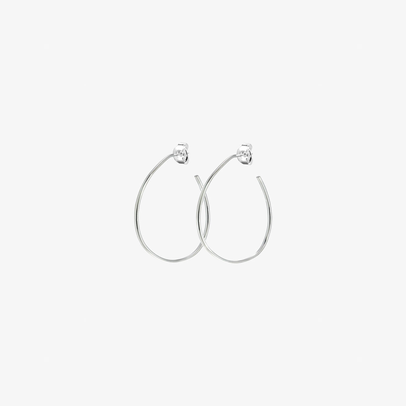 Together small hoops silver