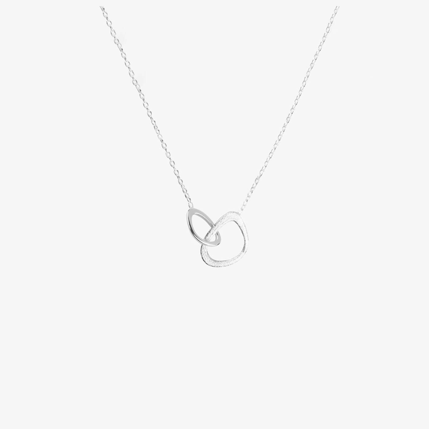 Together single halsband silver