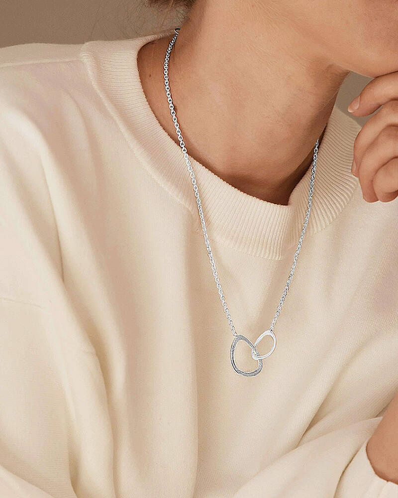 Together grande halsband silver