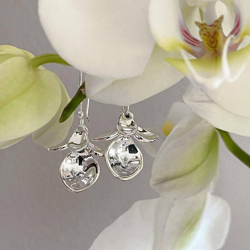 Violet small örhänge