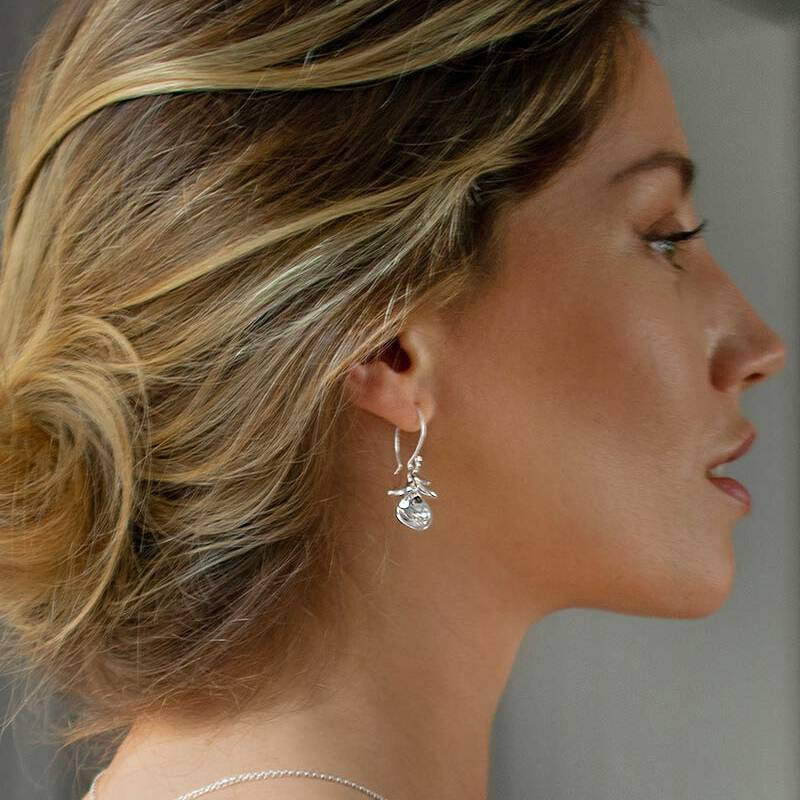 Violet small örhänge