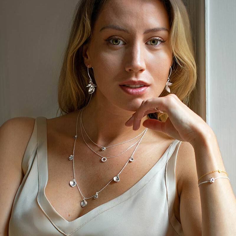 Violet full halsband