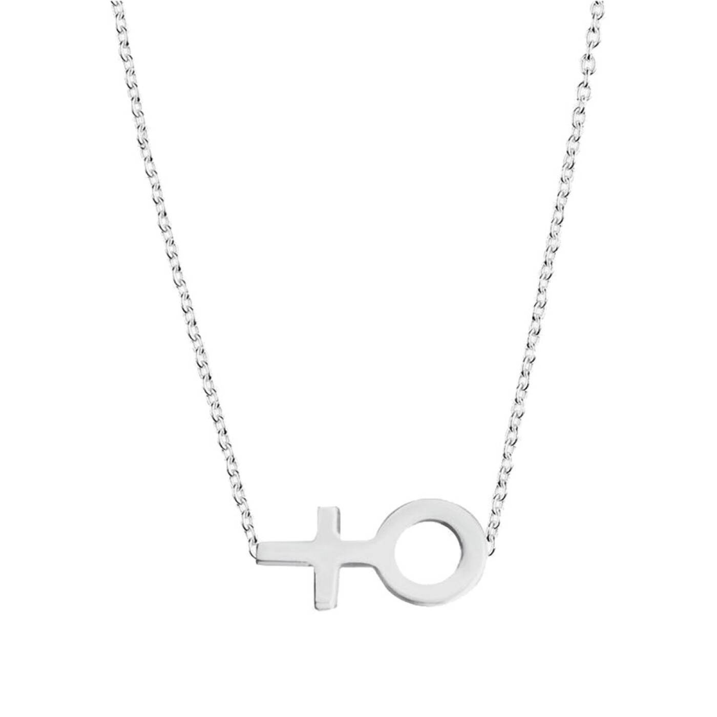 Women Unite single halsband silver