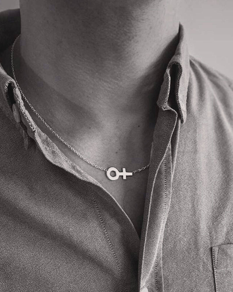 Women Unite single halsband silver