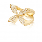 Sparkling ellipse Ring Guld Sparkling ellipse Ring Guld