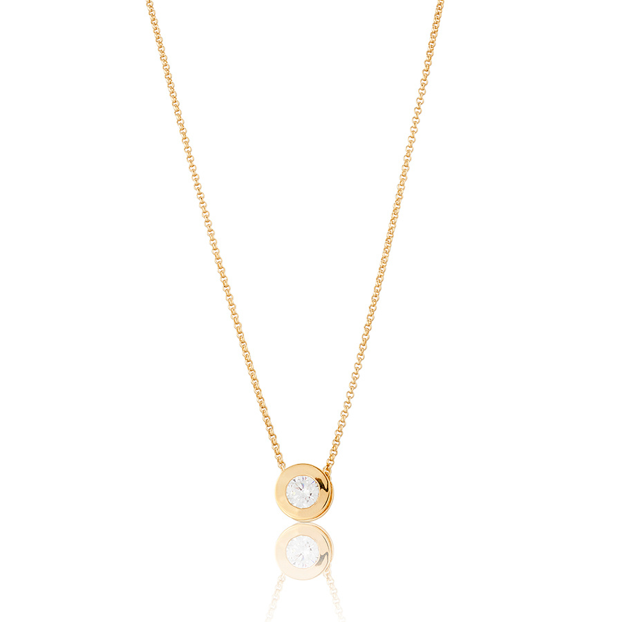 Älskad Halsband Guld