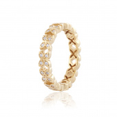 Sparkling ellipse mini Ring Guld Sparkling ellipse mini Ring Guld