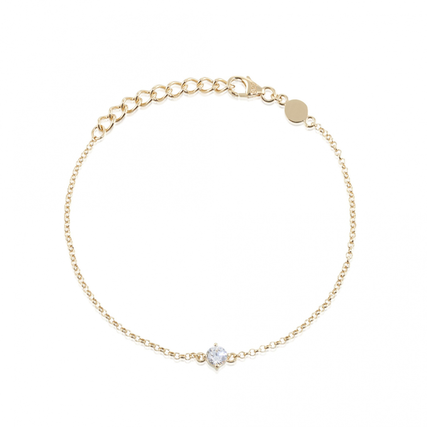 Time to glow mini Armband Guld