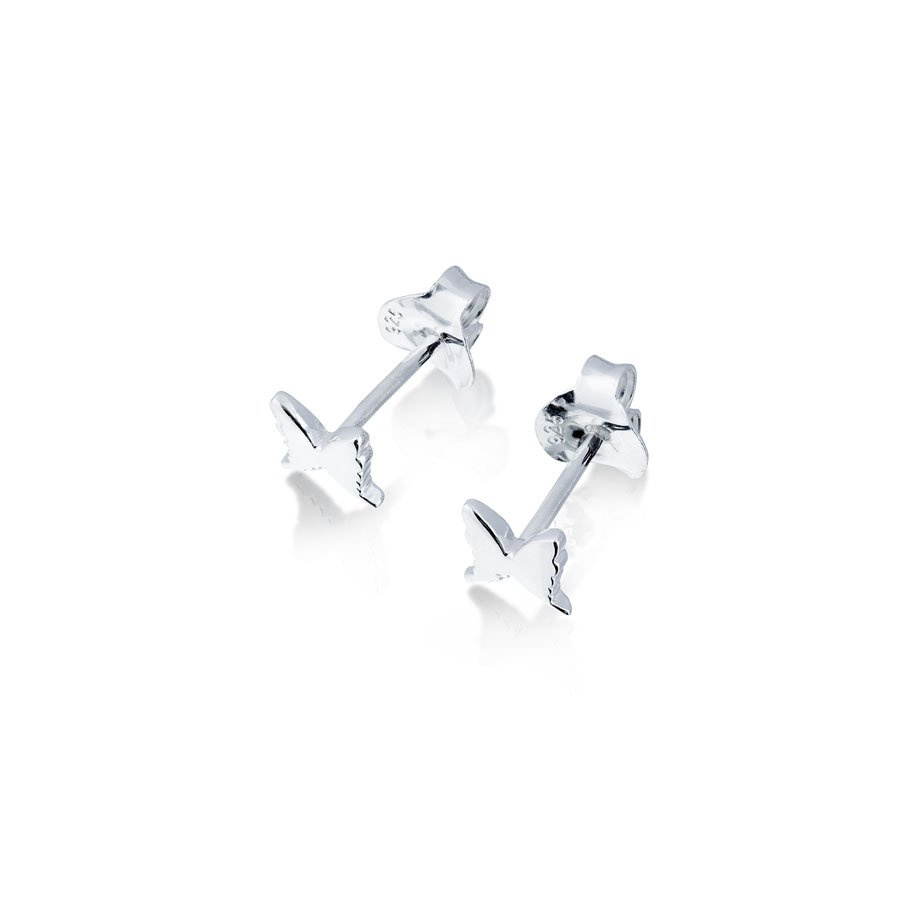 Petite papillion  Örhänge Silver