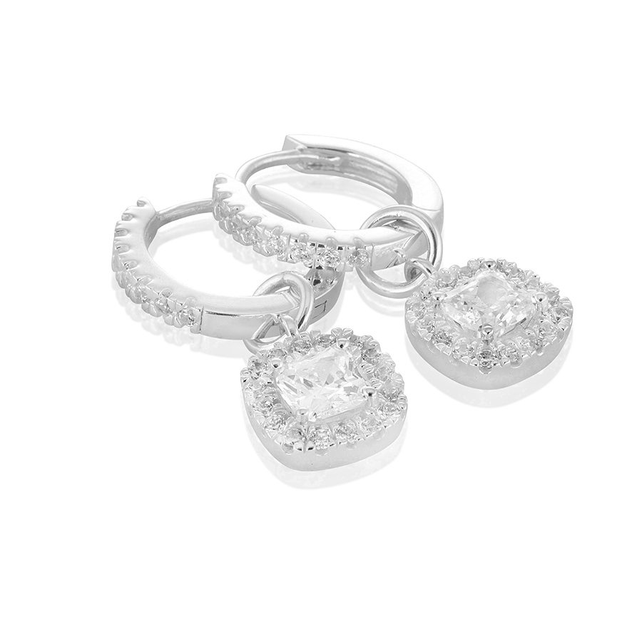 Glamorous Örhängen creol Silver