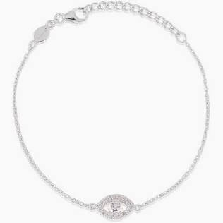 Devine eye Mini Armband Silver